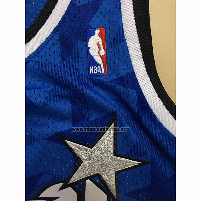 Camiseta Orlando Magic Tracy McGrady NO 1 Mitchell & Ness 2000-01 Azul